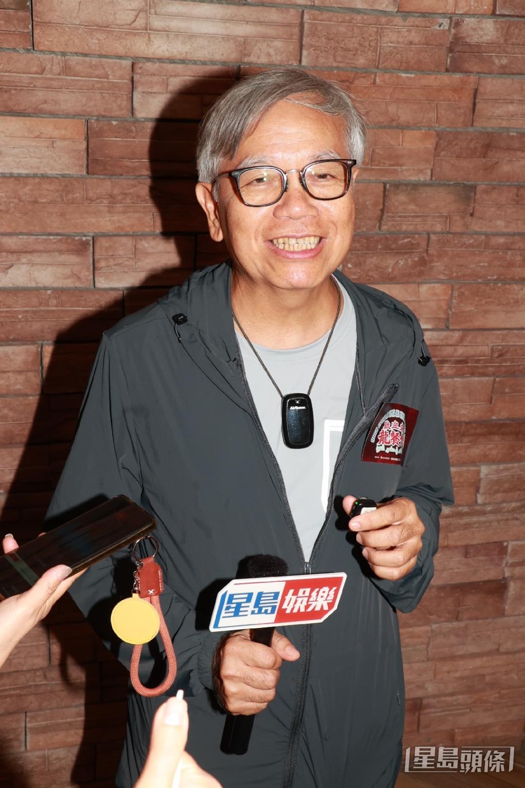 田啟文分享對電影的熱愛。