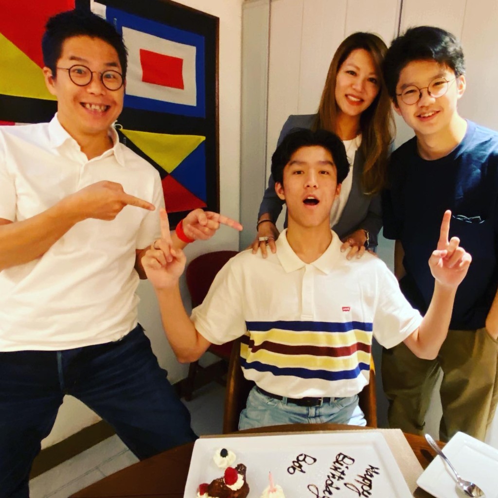 康子妮與林曉峰待兩名兒子長大後，才決定離婚。
