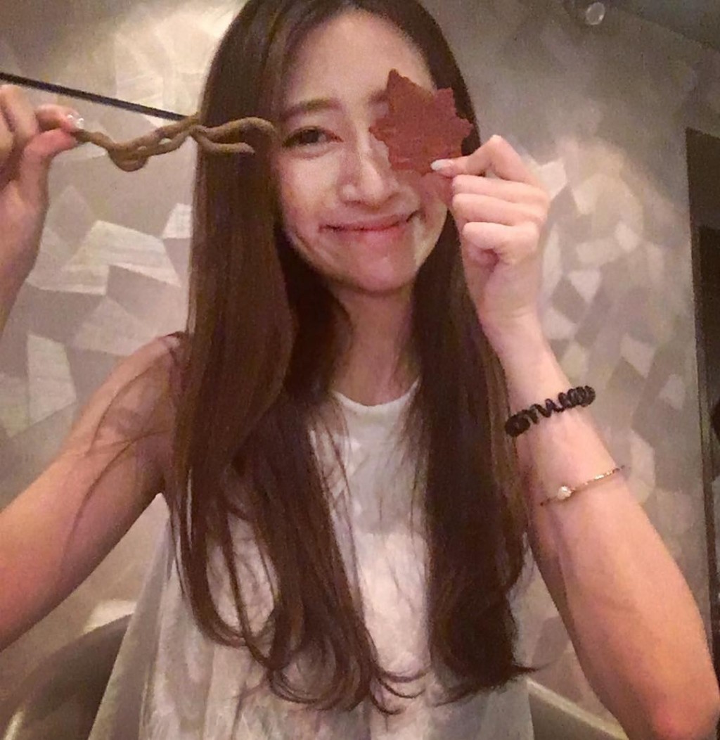 何廣沛未婚妻Sarah樣貌甜美。