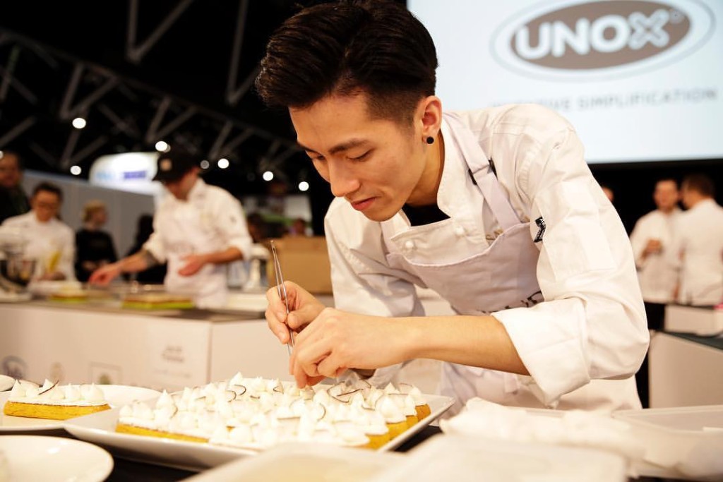 黃達文於2018年首次挑戰業界殿堂級比賽「Savour年度最佳甜點師大賽」。