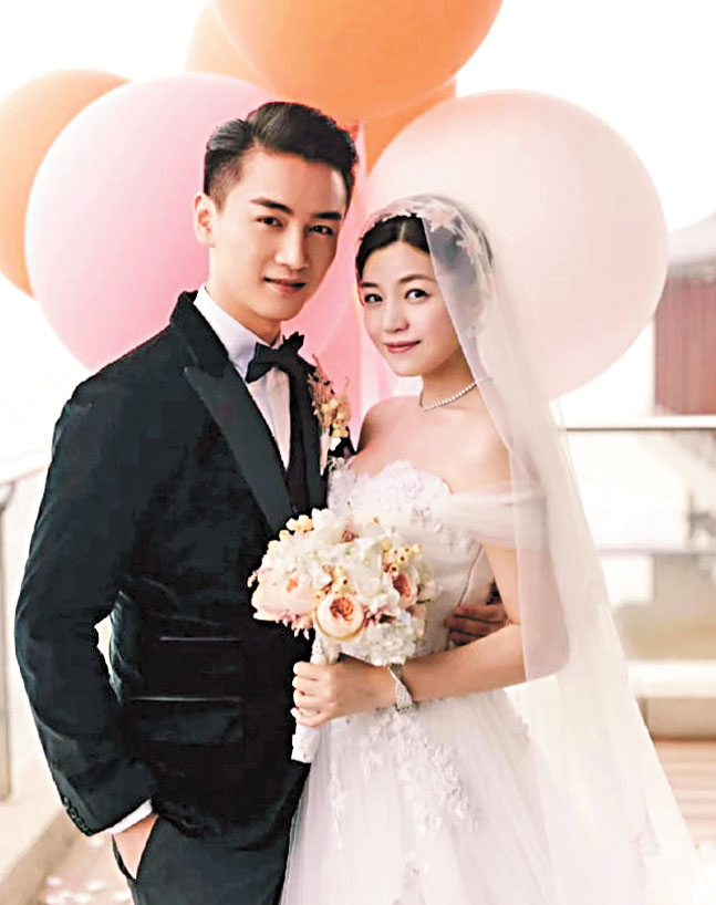 ■陳妍希和陳曉有過一段婚姻。網上圖片