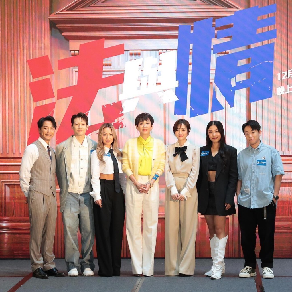 林耀聲早前為ViuTV劇集《法與情》進行拍攝。