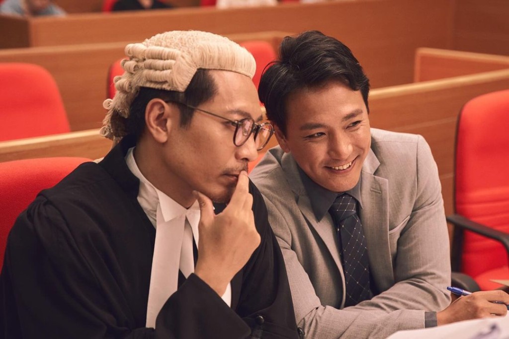 林耀聲與陸駿光在ViuTV劇集《法與情》中有不少對手戲。
