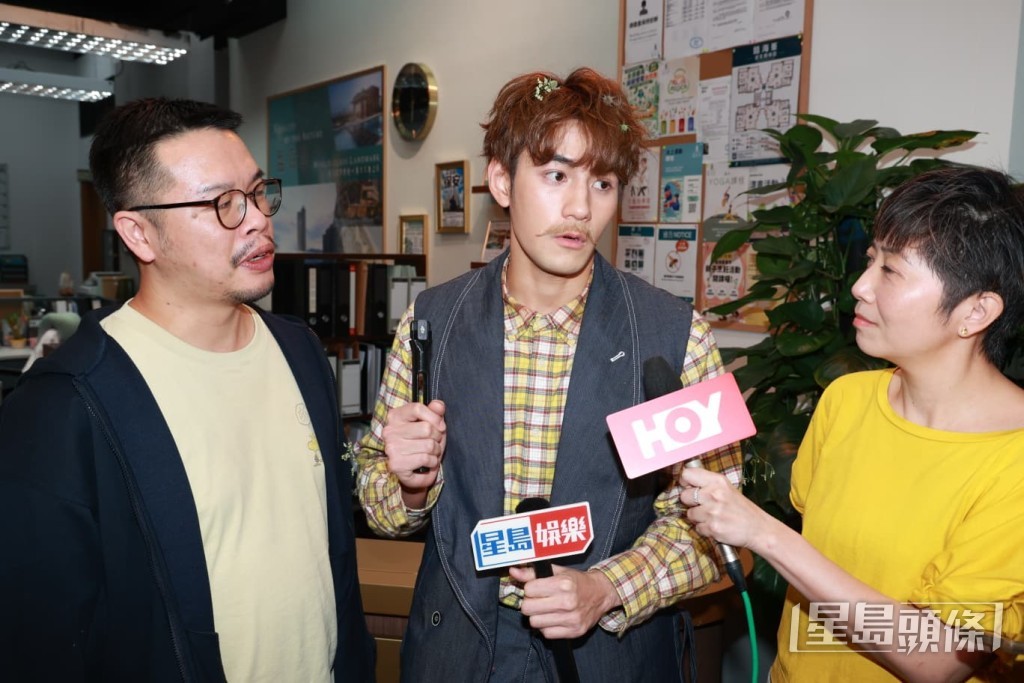 何爵天此次為Jeffrey度身訂造了劇中角色。