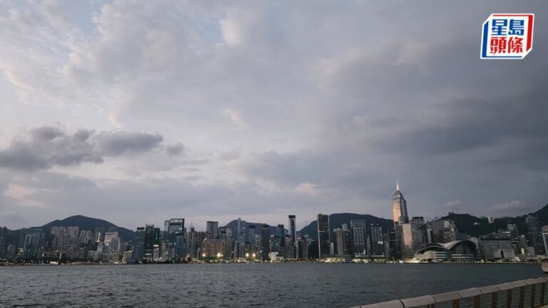 香港今日部分時間有陽光 日間乾燥最高32度