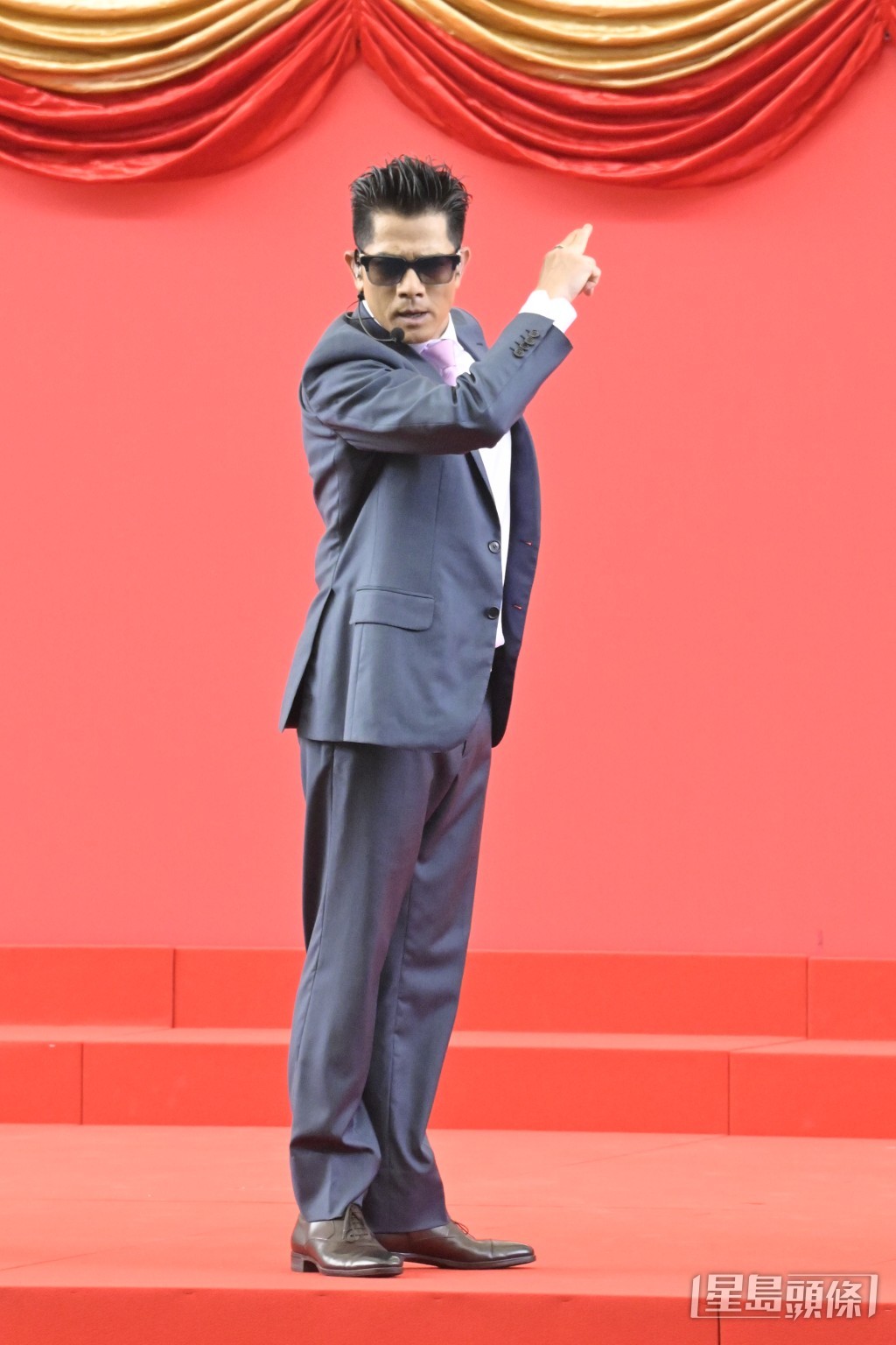 郭富城日前出席馬季開鑼日活動，擔任表演嘉賓。