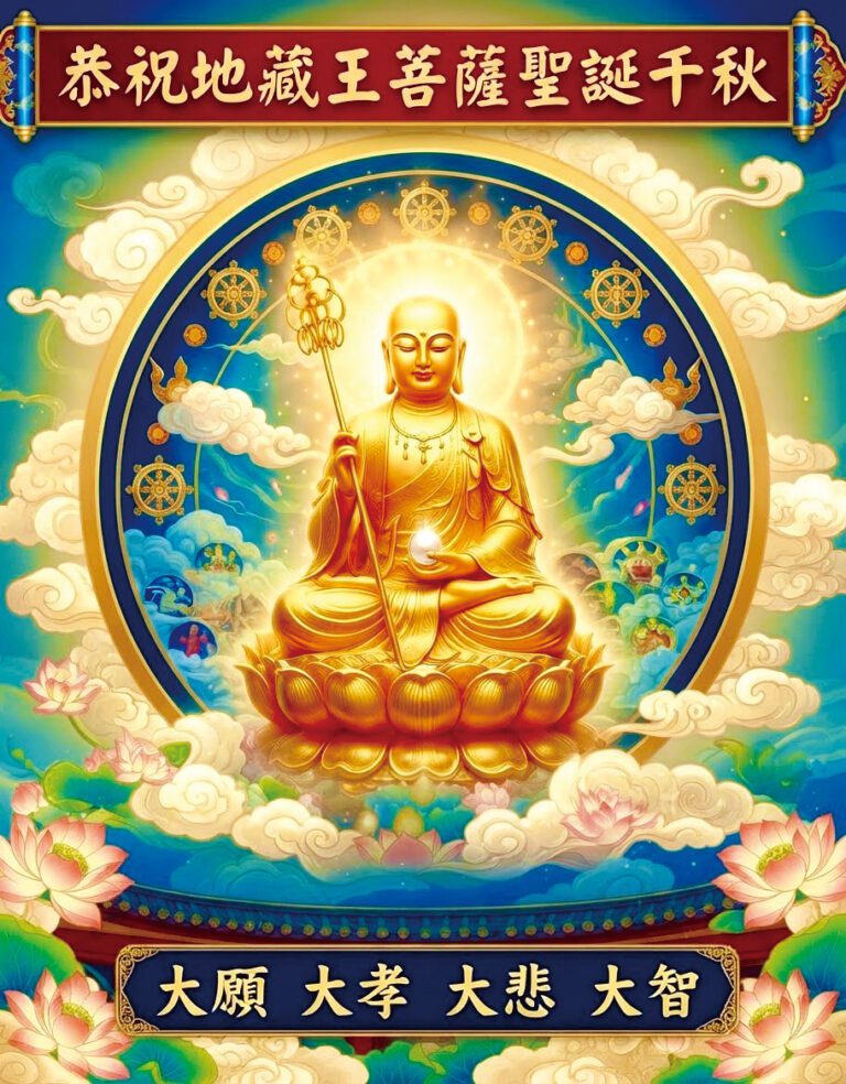 地藏王菩薩聖德大觀｜幽冥教主‧大願第一