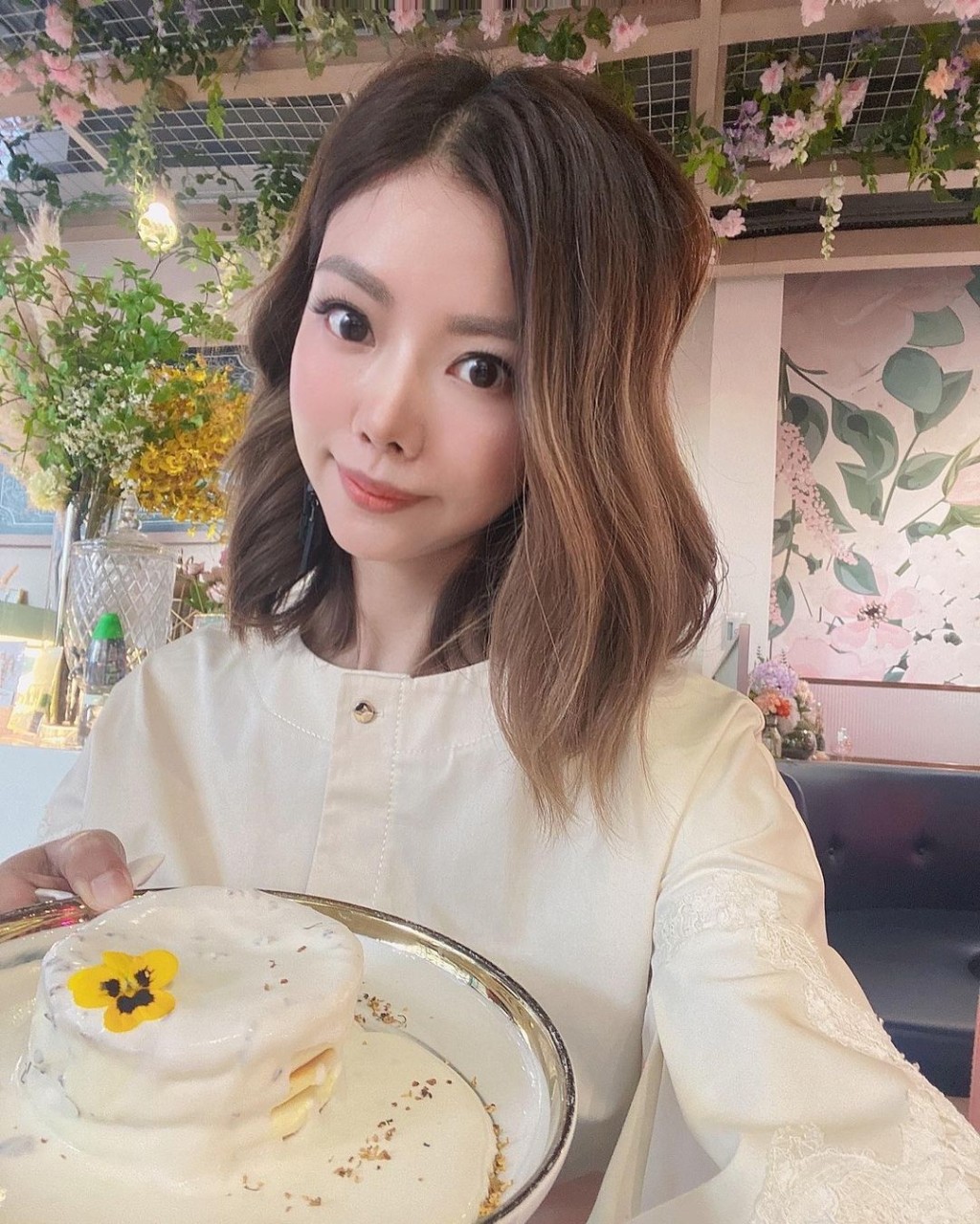 陳熹潼過著悠閒愜意的生活。
