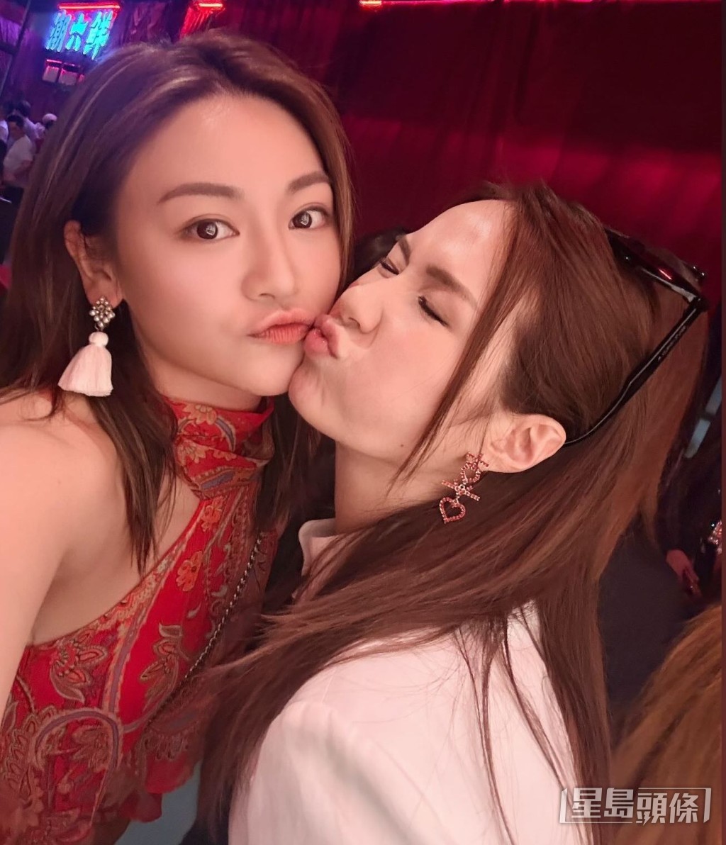 關嘉敏與莊思明私底下是好姊妹。