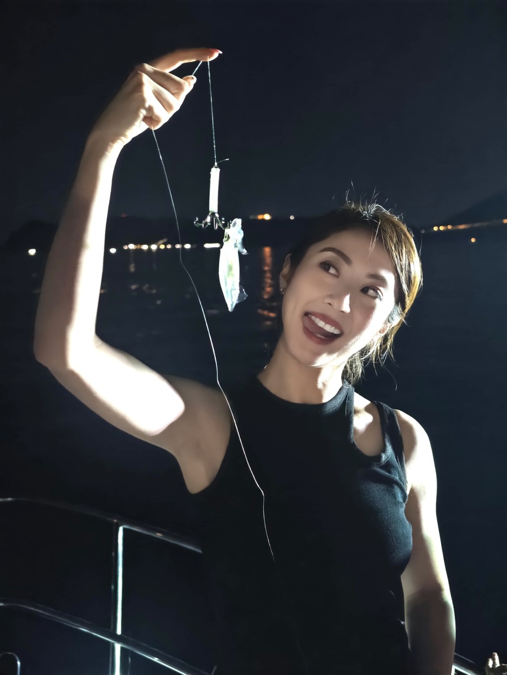 謝芷倫非常喜歡出海。