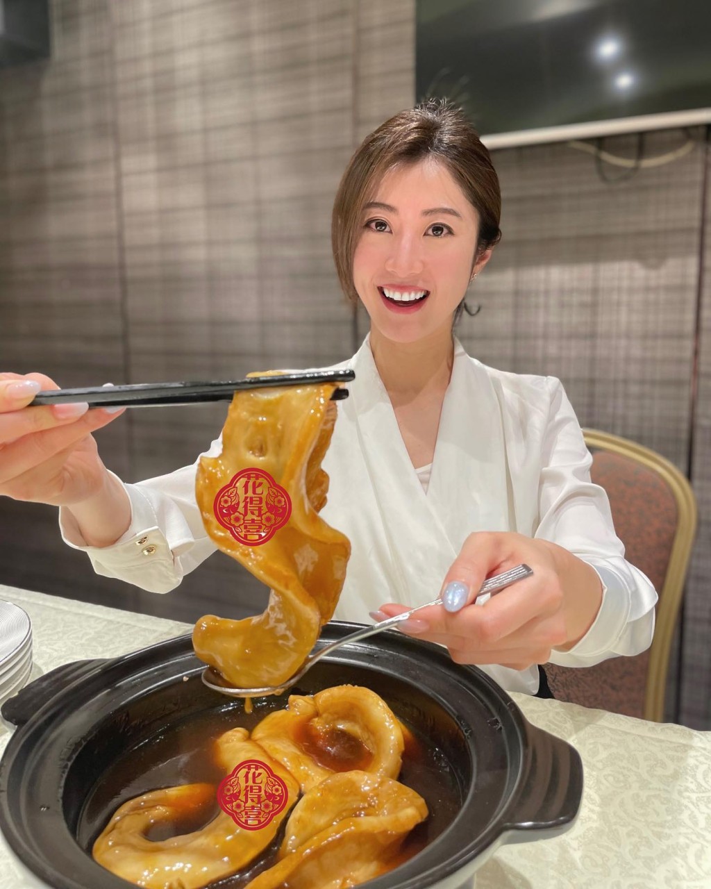 謝芷倫投資了六位數金額經營花膠生意。