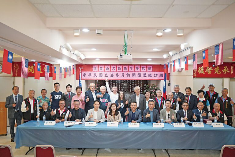 中華民國立委訪美團在國父紀念館見面會。記者黃偉江攝