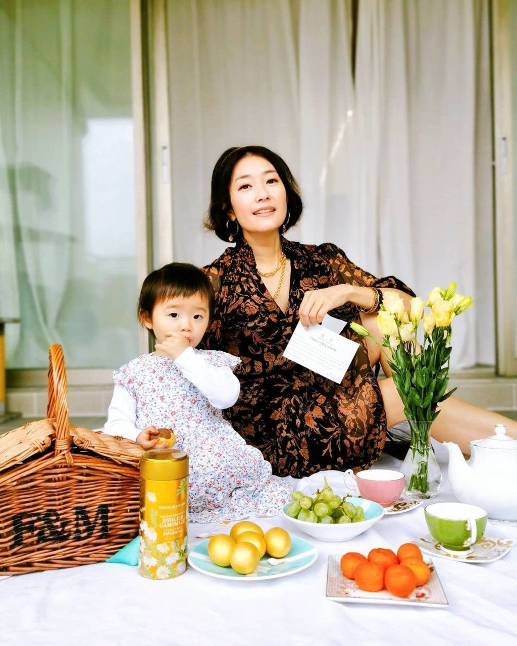 張新悅早前因女兒患病而憂心不已。