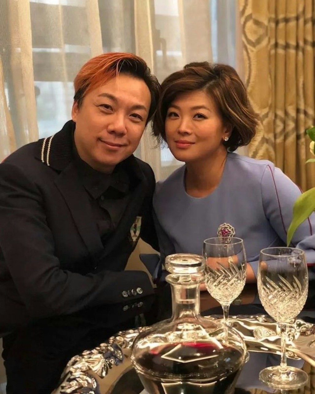 李明慧婚後甚少公開露面。