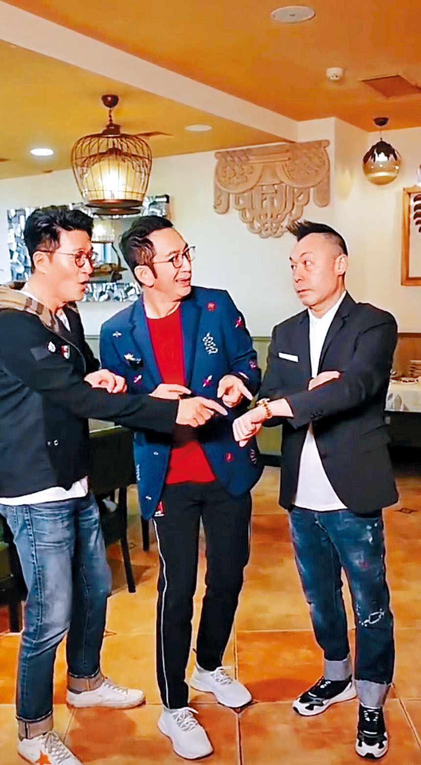 ■林韋辰（左）指雷宇揚（右）無透露過病情。