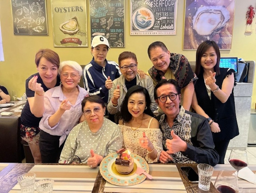 魏秋樺每年生日都有朋友陪伴慶祝。
