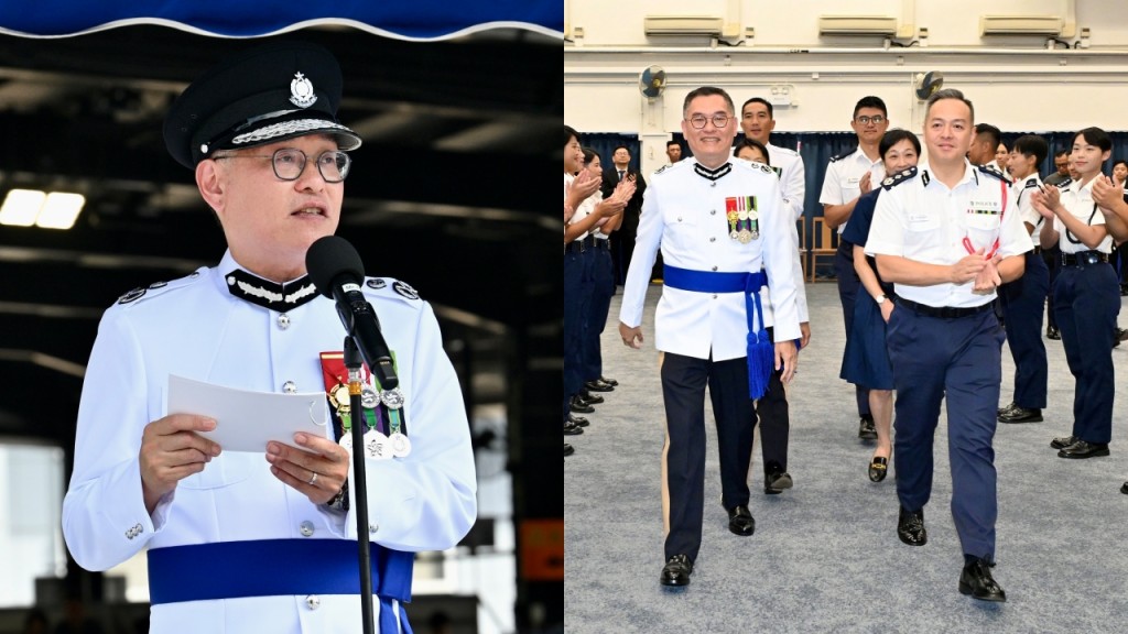 警務處副處長簡啟恩榮休 周一鳴讚揚其35年貢獻與領袖風範