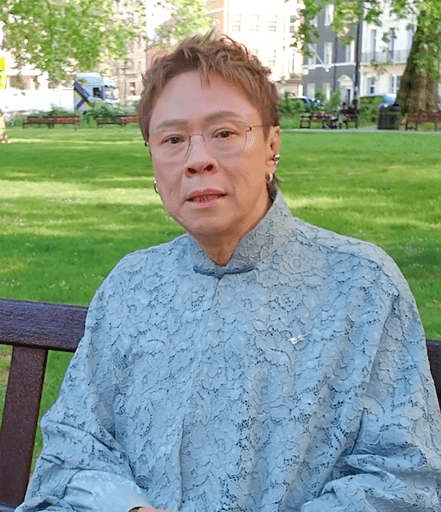 陳志雲談及母親時一度哽咽,場面感人。