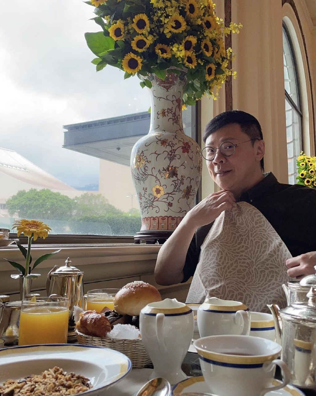 陳志雲很懂得享受生活。