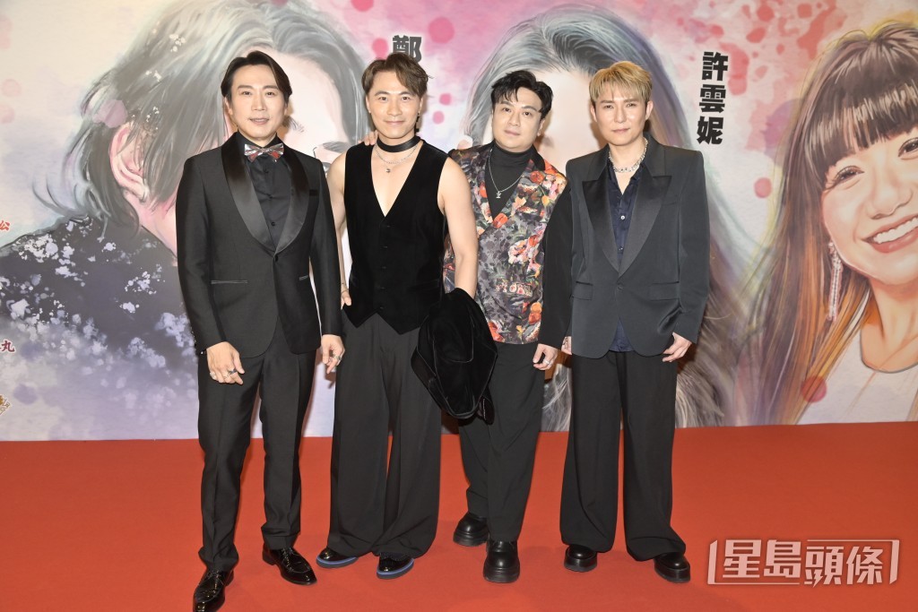 《中年好聲音》第二季顏米羔、黃劍文、沈宗賢、劉威煌。