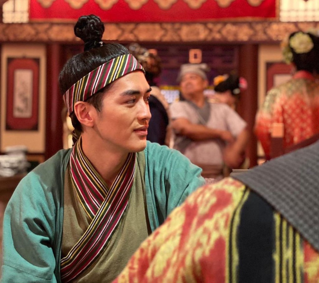 阮浩棕在古裝喜劇《痞子殿下》中飾演「柒仔」。