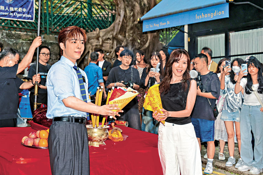 Edan、李佳芯預告好快有吻戲。