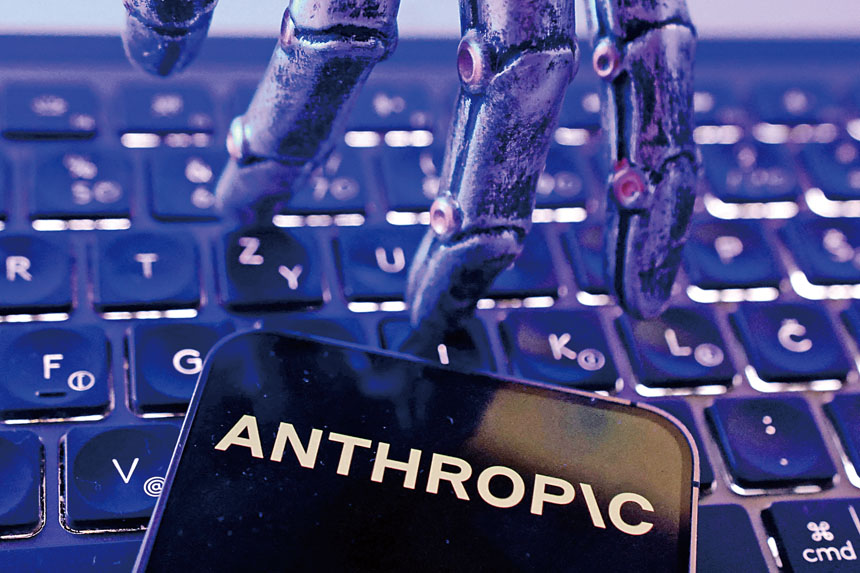 Anthropic行政總裁阿莫代表示,AI行業需要放慢新模型的開發速度,並提到人們越來越擔憂AI會給人類帶來「嚴重」風險。路透社資料圖片