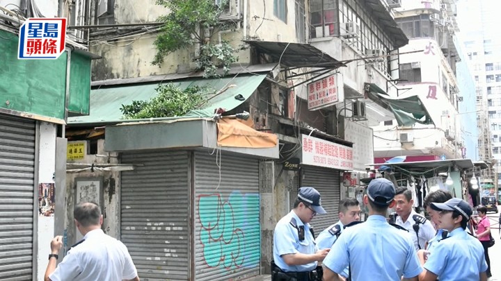 油麻地唐樓爆竊案 疑犯爬窗逃走失足墮下被捕