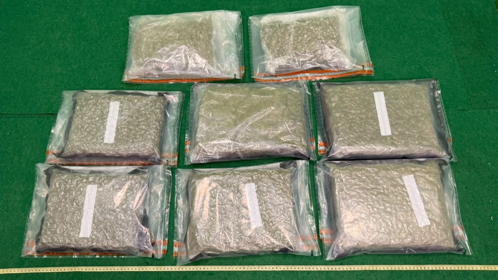 香港海關兩日內偵破兩宗泰國抵港旅客販毒案 檢獲市值180萬元大麻