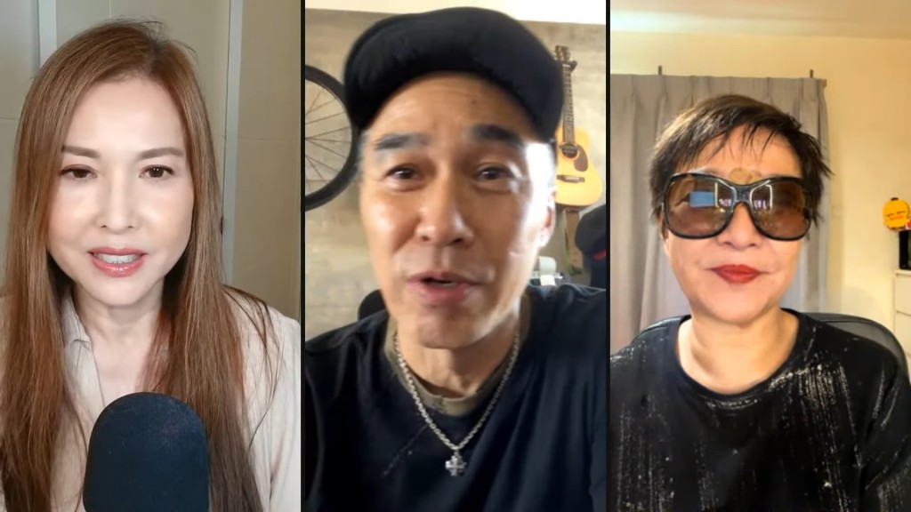 何英偉早前曾與李婉華、劉雅麗探討在內地退休生活。