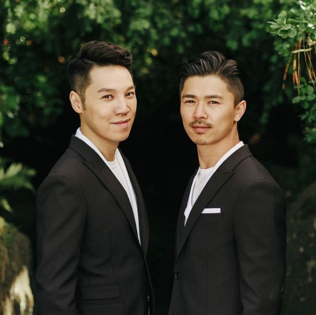 王賢誌與伴侶Kevin生活融洽。