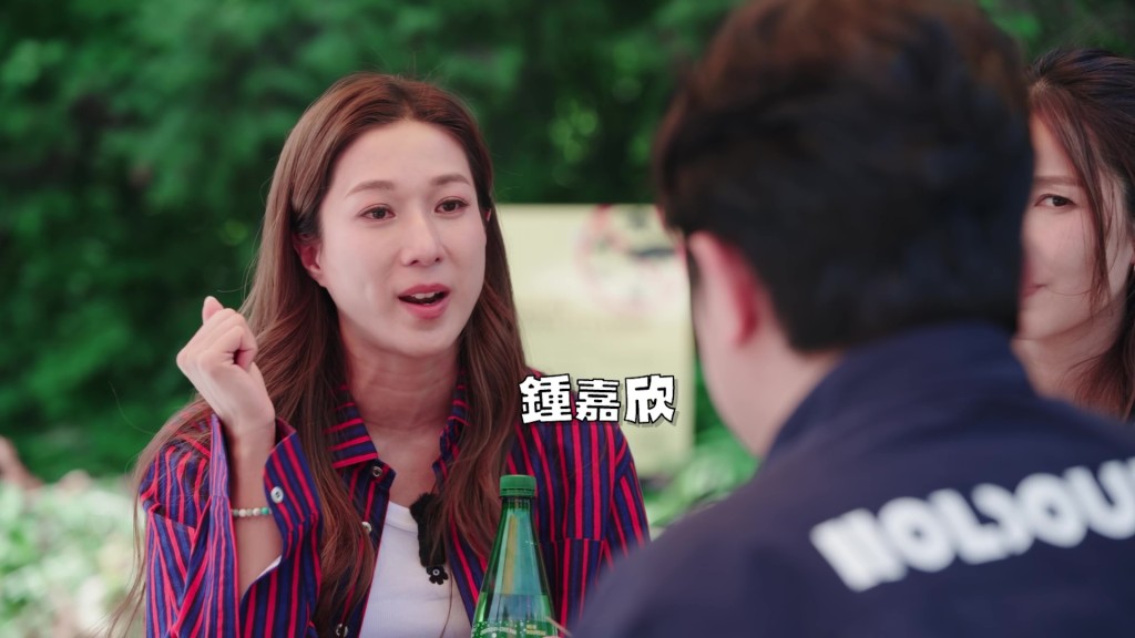 鍾嘉欣在節目中真情分享，流露內心感受。