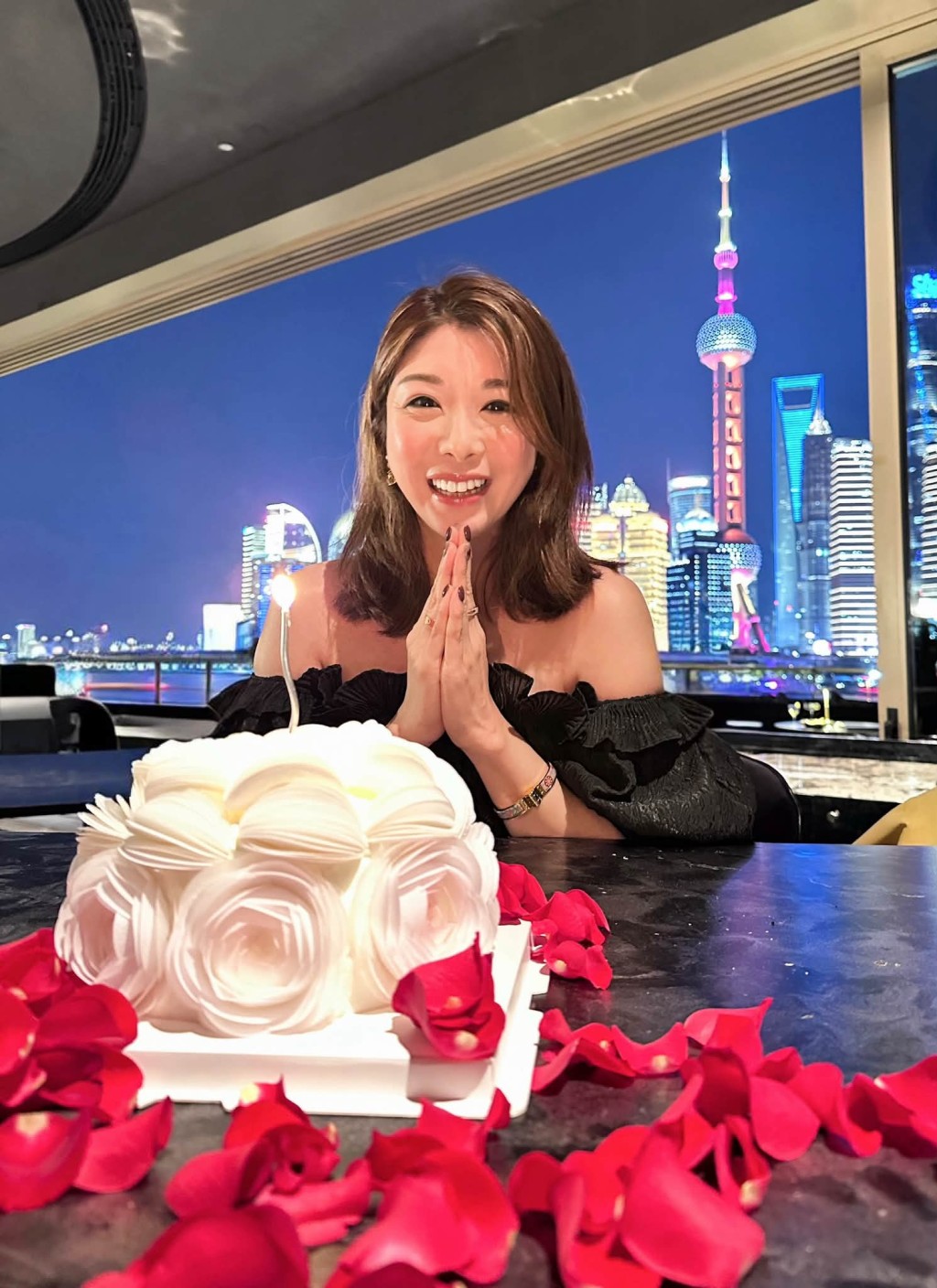 胡家惠的生日在9月13日,近日已展開連串慶祝。