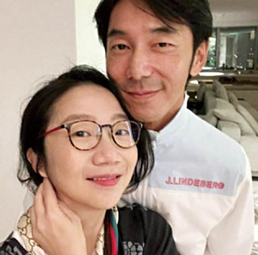 陶晶瑩夫婦迎來結婚21年周年慶。網上圖片