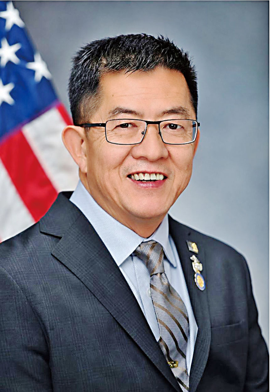 陳學理11日宣佈獲得FDNY第2507地方工會和NFIB紐約PAC背書。陳學理競選辦公室提供