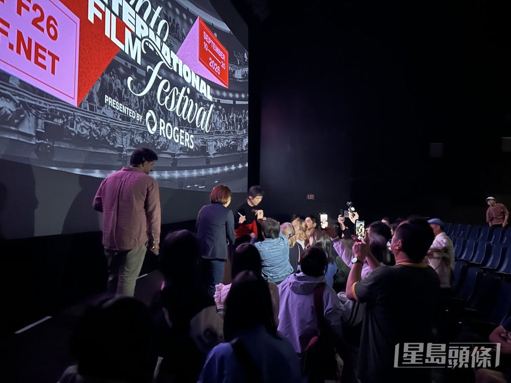 導演楊兩全驚喜發現,多倫多的香港社群對本土電影十分渴求。