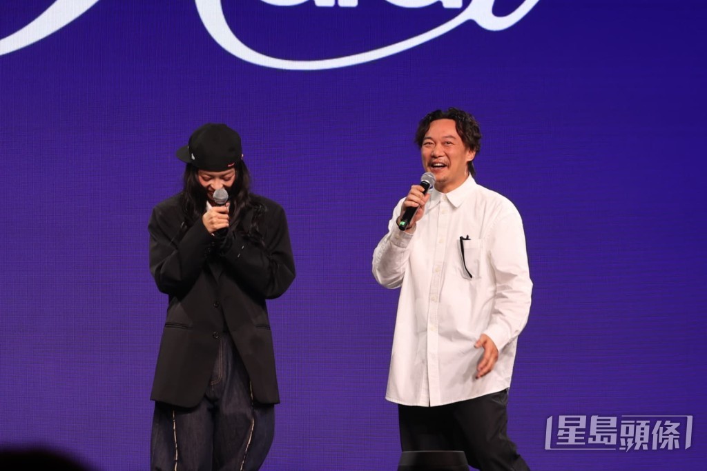 家麗感觸哽咽,感謝陳奕迅及甘菁菁的信任。