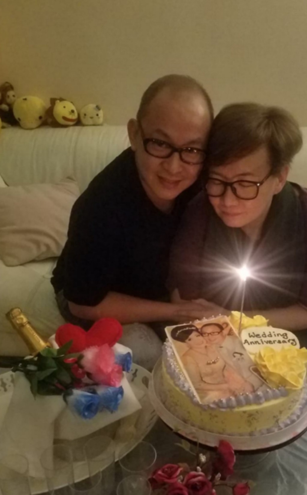 被問及丈夫是否暗戀她多年,商天娥笑言:「呢樣嘢你要問佢,我唔方便問,我真係咁耐都冇問過佢。」