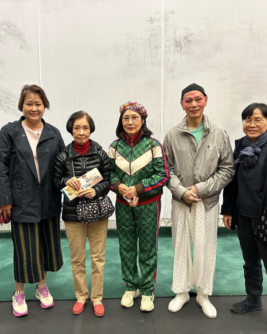 汪明荃出席活動時也曾穿上Gucci運動裝。