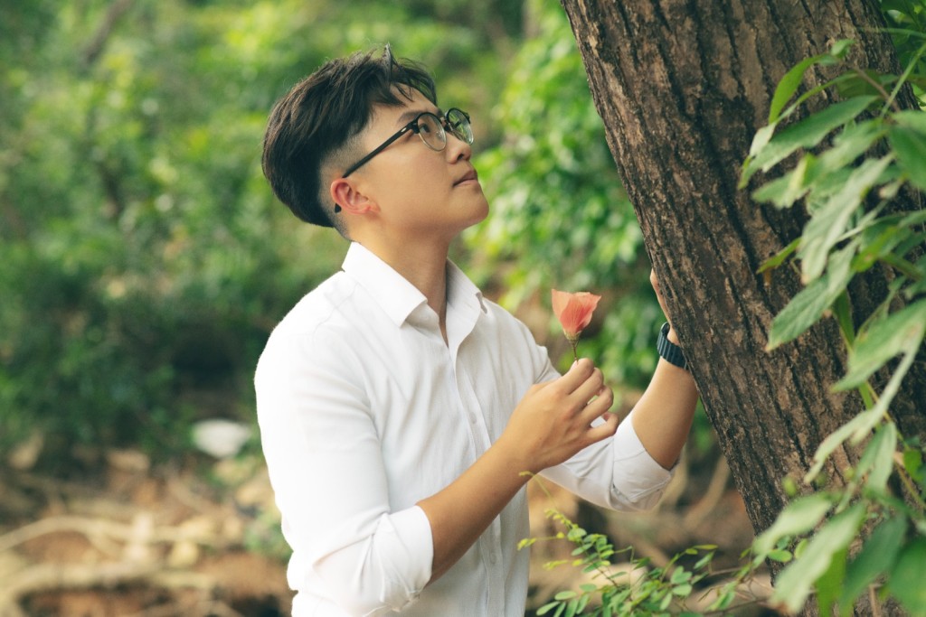黃博特別稱讚劉倬昕在拍攝時情緒非常投入。