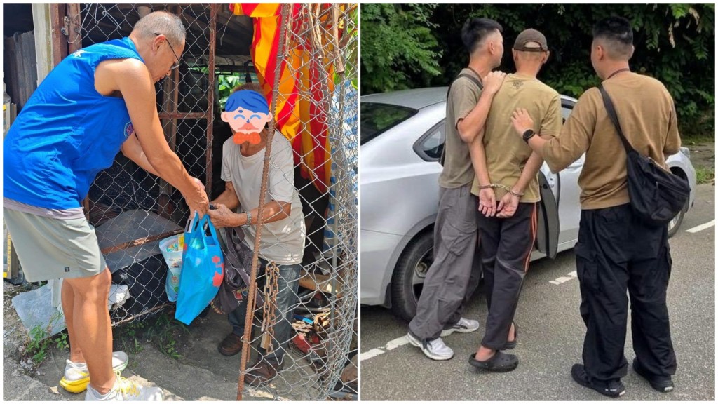 八鄉八旬獨居翁遭竊白米現金 警方迅速拘捕疑犯並聯同關愛隊送暖