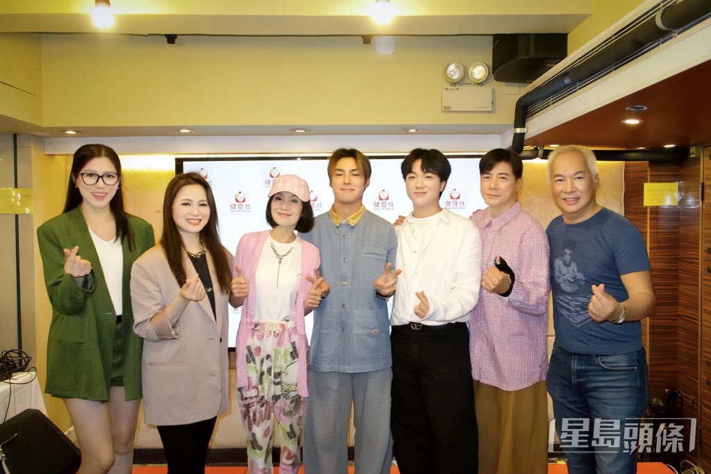 林淑敏、樊亦敏、吳麗珠、何晉樂等藝人出席慈善午宴活動。