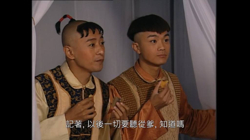 林景弘（左）在《十兄弟》中飾演的順風耳，深入民心。