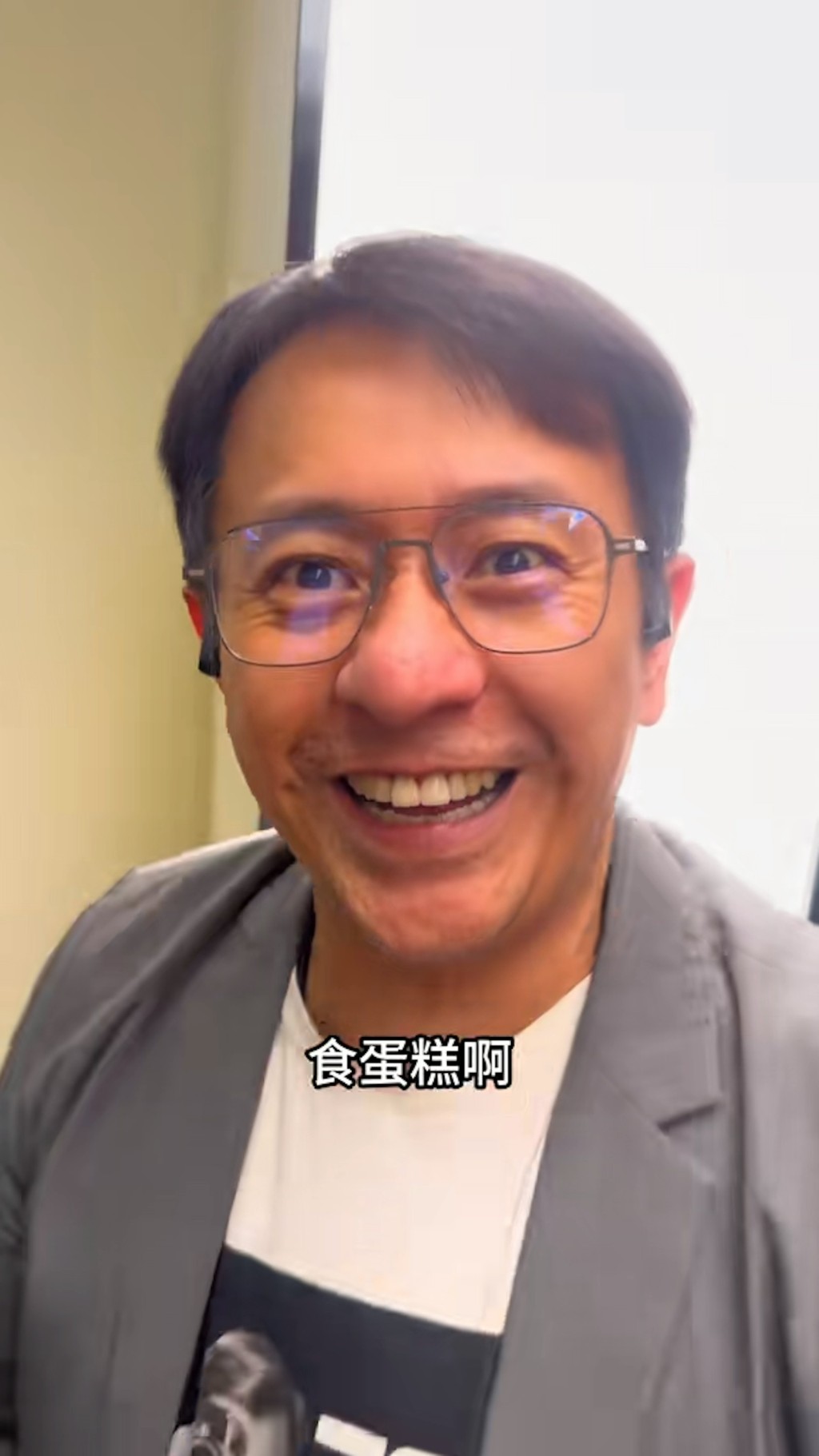 林景弘外貌被指有點像陳浩民。