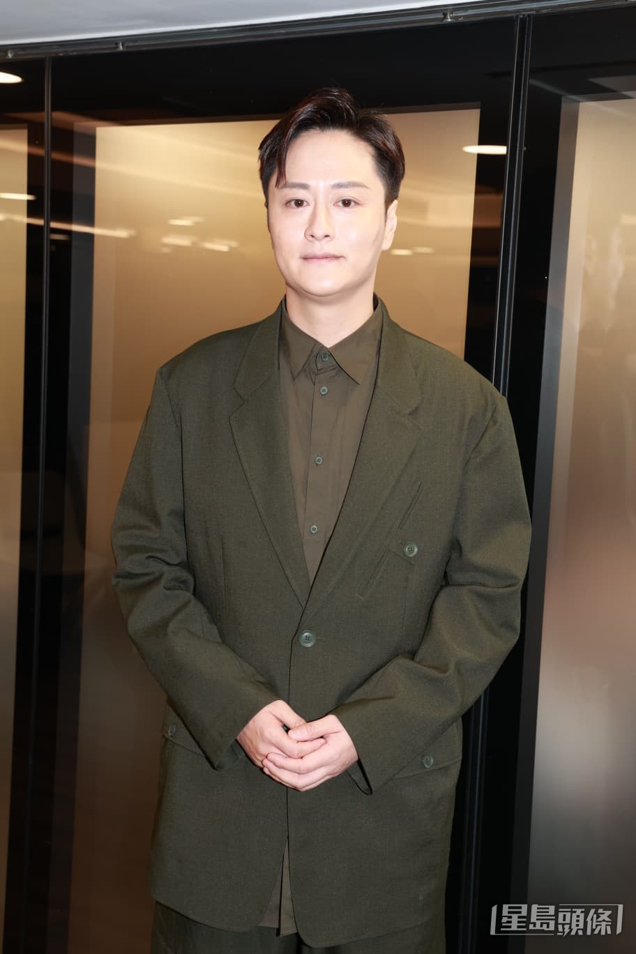 他在活動上分享昔日於英國參加足球訓練營的經歷。