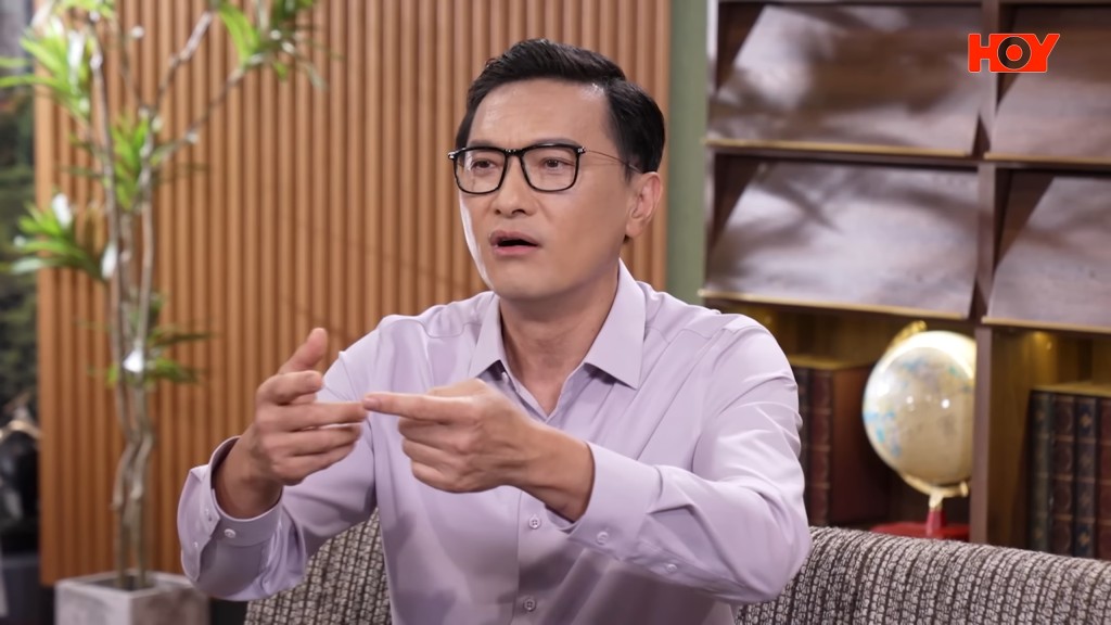 陳錦鴻在節目中親述，當年如何透過日常遊戲引導自閉症兒子打開心扉。（影片截圖）