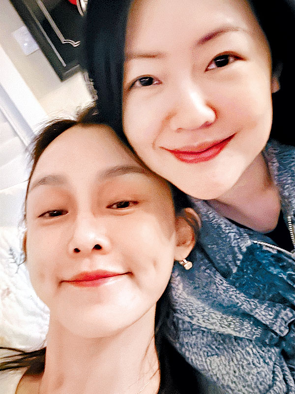 小S(右)透過經理人送上慰問。