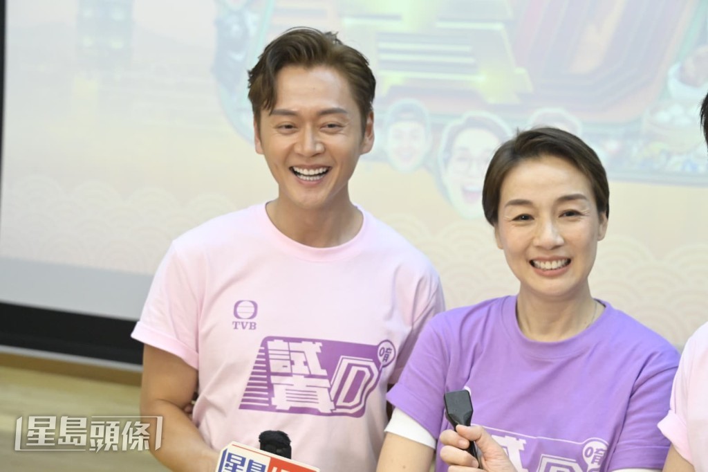 江美儀謙虛表示,節目中的英語對話只是基本對答。