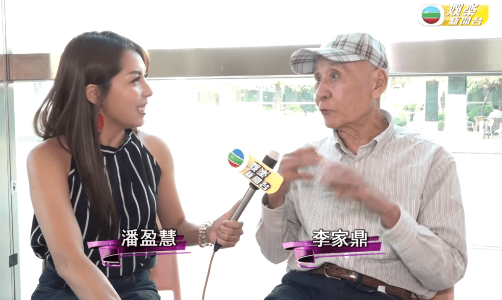 李家鼎在施明骨灰上位後,精神奕奕返回電視城開工。