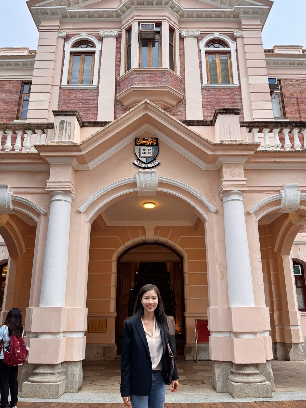 伍樂怡早前獲邀到香港大學出席講座分享。